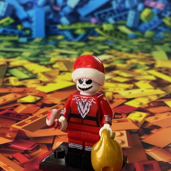 Santa Jack Skellington Minifigure | Movie Horror - Image 2