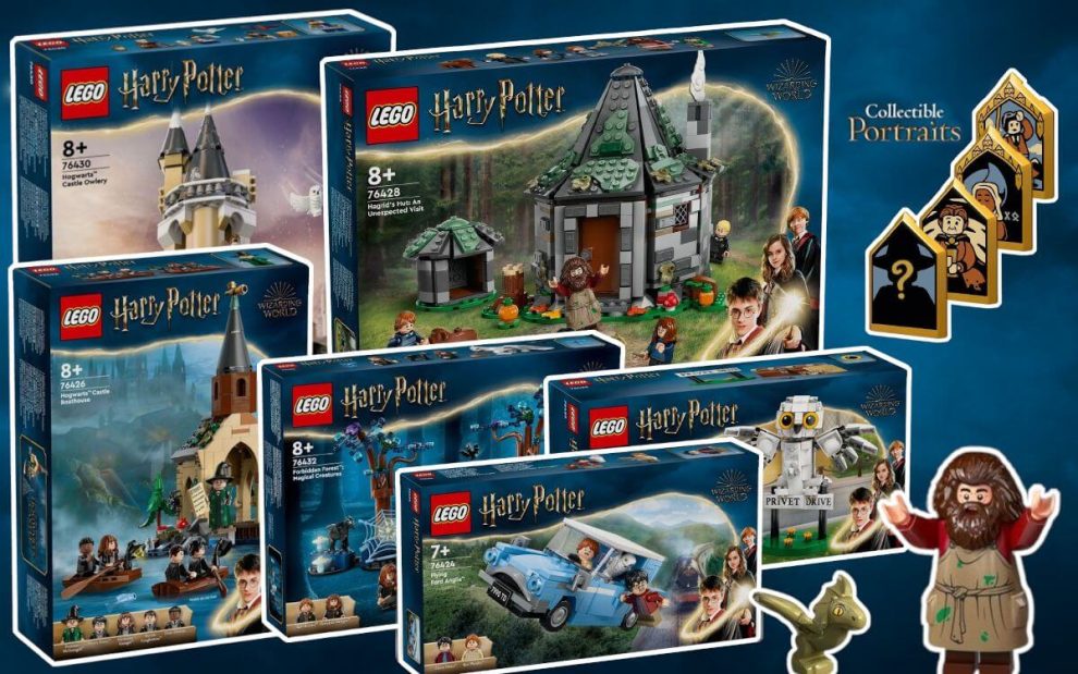 New LEGO® Harry Potter Sets for 2024 Unveiled Including a Fully