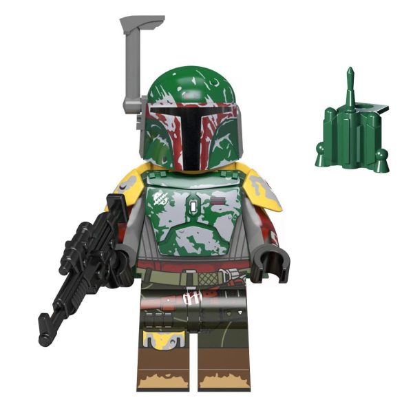 Boba Fett Minifigure Bounty Hunter | Star Wars