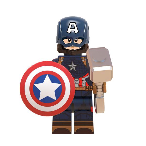 Captain America Minifigure | Superhero Avengers