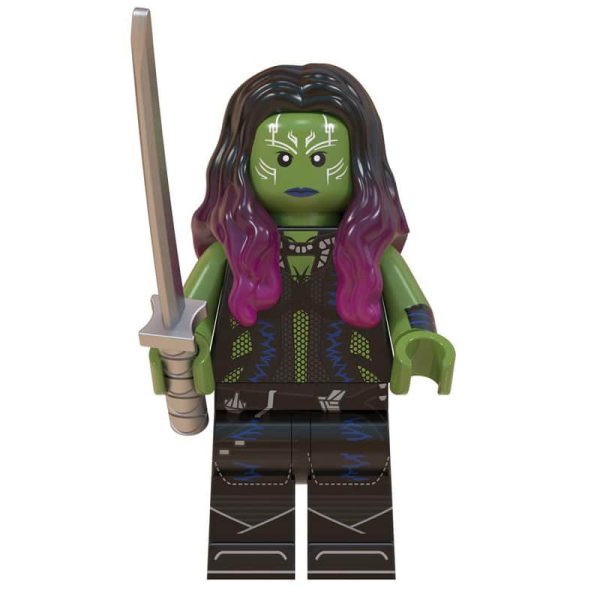 Gamora Minifigure | Superhero Guardians of the Galaxy