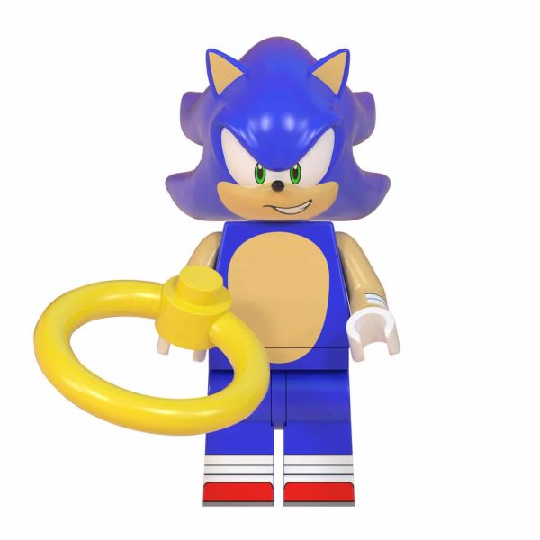 Sonic Minifigure | Video Game Sonic