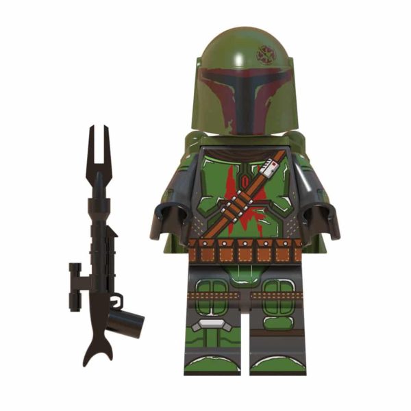 Green Mandalorian Minifigure | Star Wars