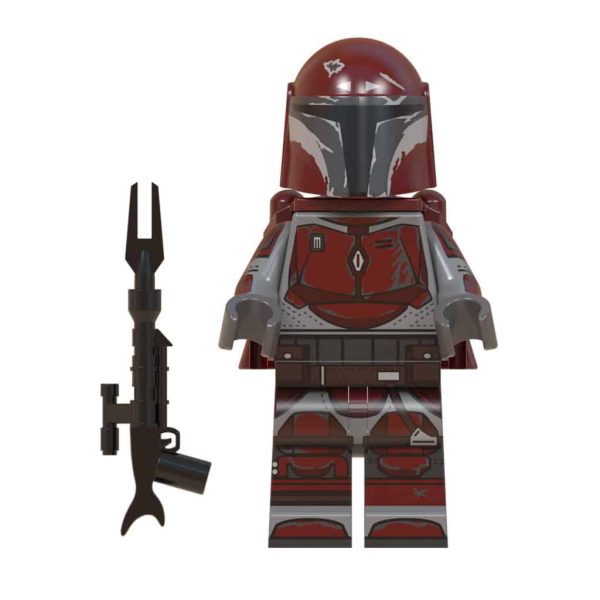 Red Mandalorian Minifigure | Star Wars