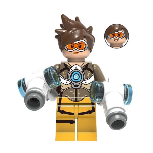 Tracer Minifigure | Video Game Overwatch