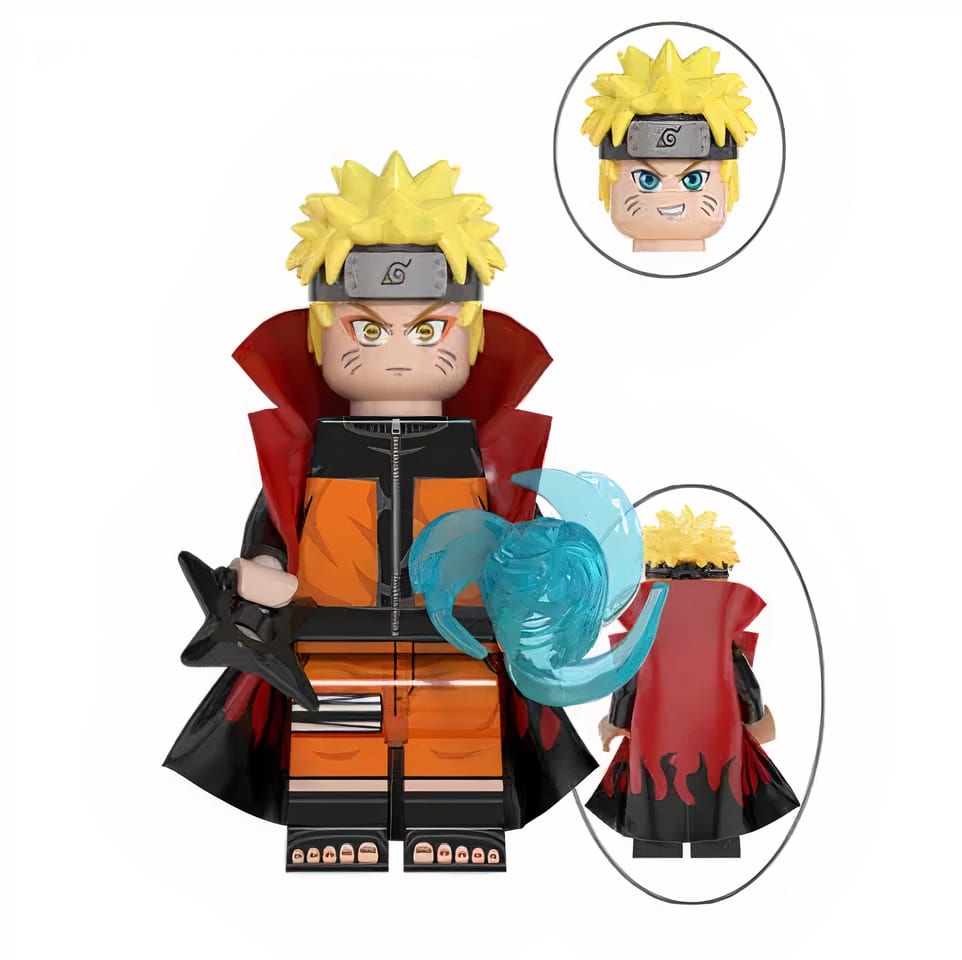 Naruto Minifigure  Anime Naruto Uzumaki - Minifig World