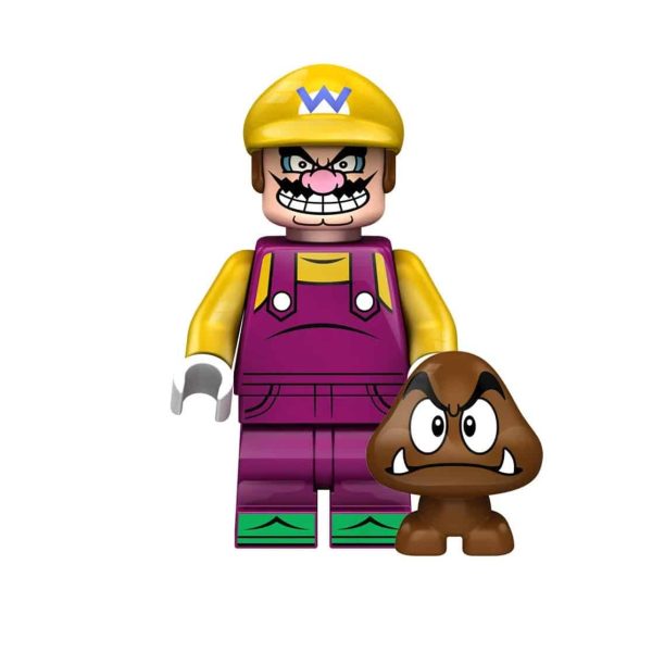 Wario Minifigure | Video Game Super Mario