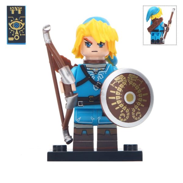 Link (Blue) Minifigure | Video Game Zelda