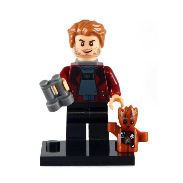 Star Lord Minifigure | Superhero Guardians of the Galaxy