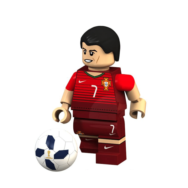 Cristiano Ronaldo Minifigure | Celeb Futbol Soccer