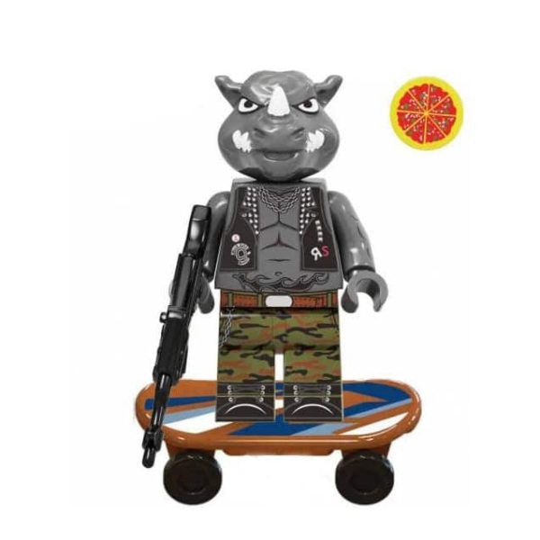 Rocksteady Minifigure | TV TMNT