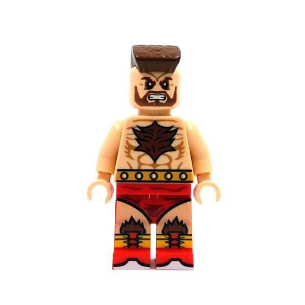 Zangief Minifigure | Video Game Street Fighter