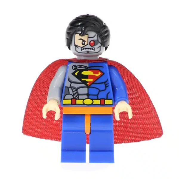 Cyborg Superman Minifigure | Superhero Superman