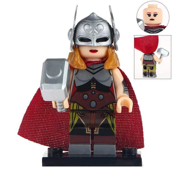 Lady Thor Minifigure | Superhero Avengers
