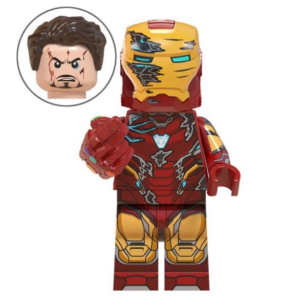 Iron Man Nano Minifigure | Superhero Avengers