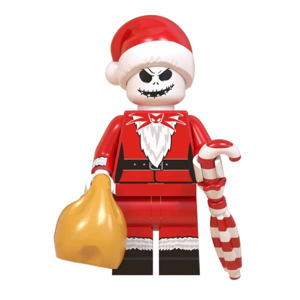 Santa Jack Skellington Minifigure | Movie Horror