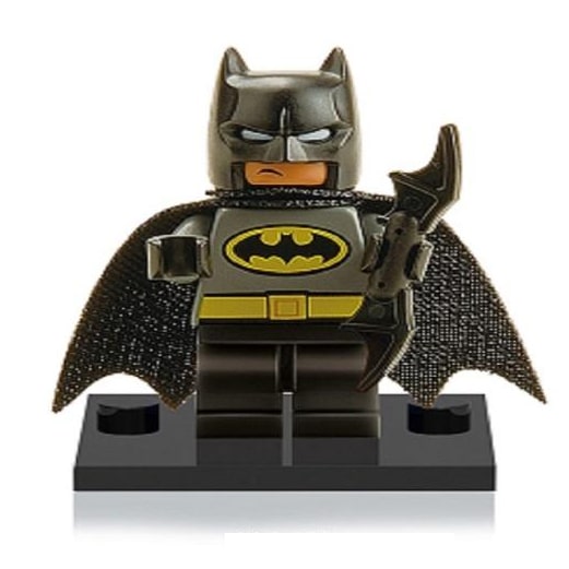 Mighty Micros Batman Minifigure | Superhero - Minifig World