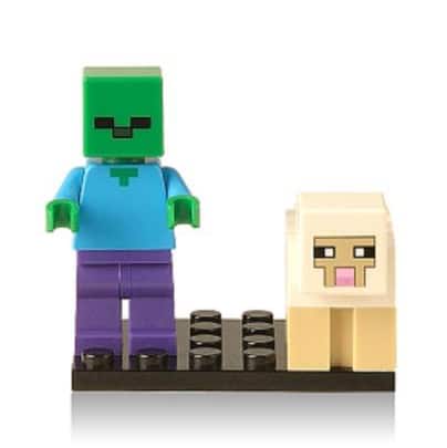 Zombie Minifigure | Videogame Minecraft