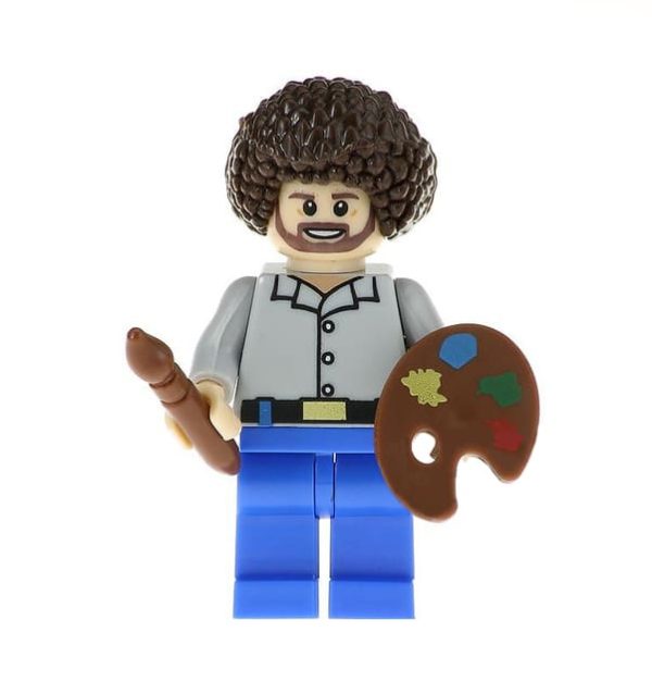 Bob Ross Minifigure | Celeb