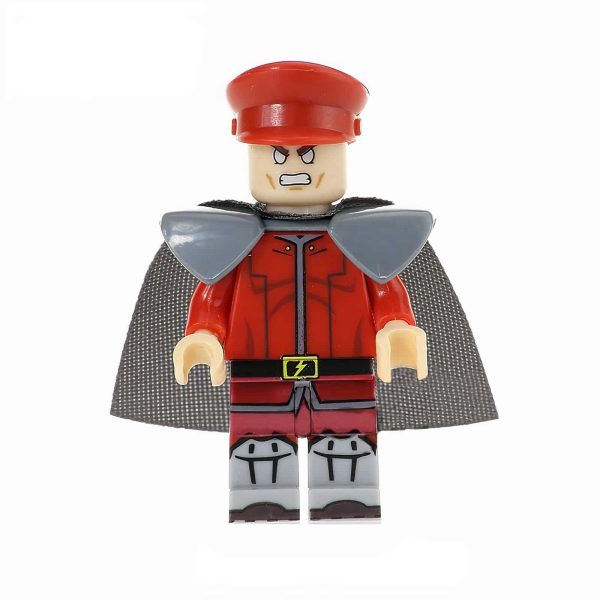 M. Bison Minifigure | Video Game Street Fighter