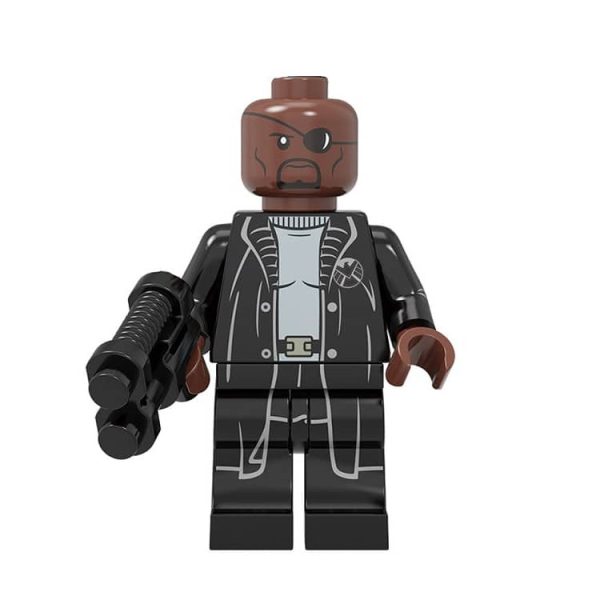 Nick Furry Minifigure | Superhero Avengers