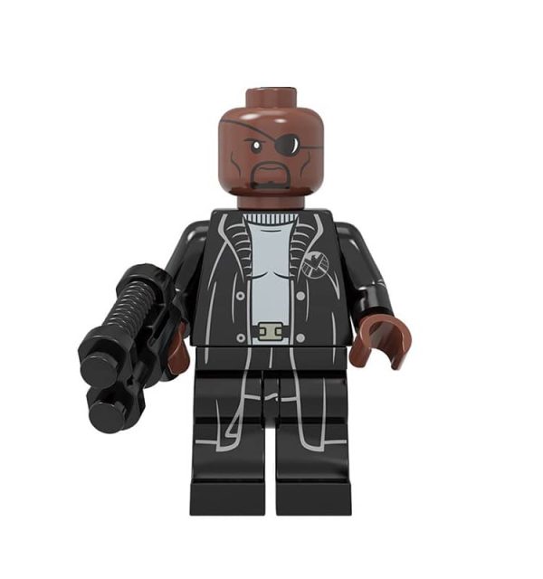 Nick Furry Minifigure | Superhero Avengers