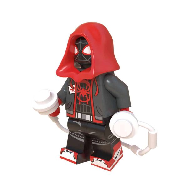Miles Morales Minifigure | Superhero Spiderman