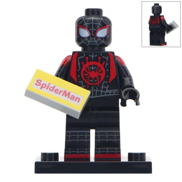 Miles Morales Minifigure | Superhero Spiderman