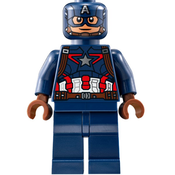 Captain America (v2) Minifigure | Superhero Avengers