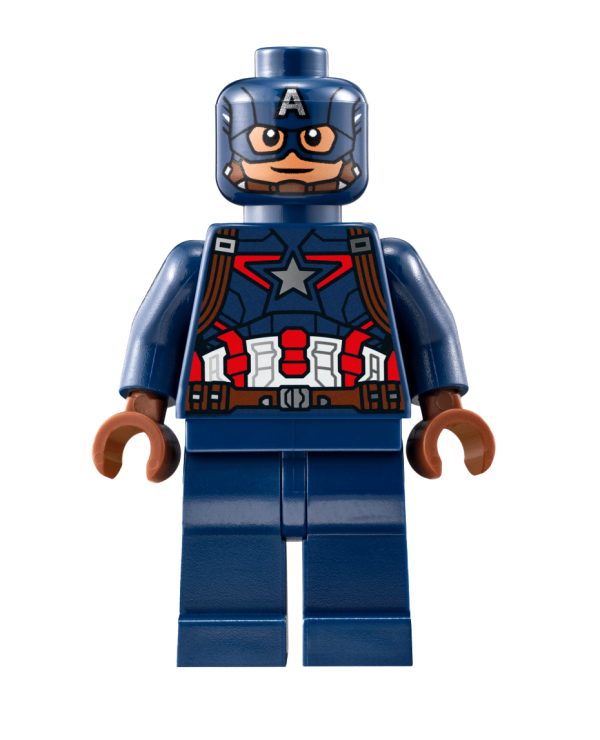 Captain America (v2) Minifigure | Superhero Avengers