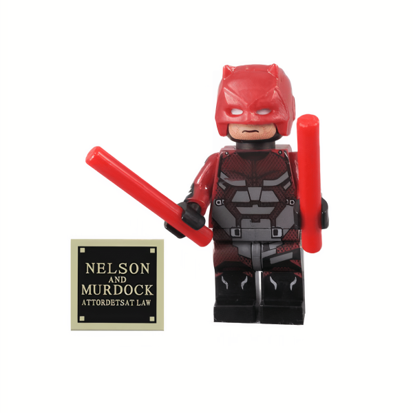 Daredevil (v2) Minifigure | Superhero Avengers