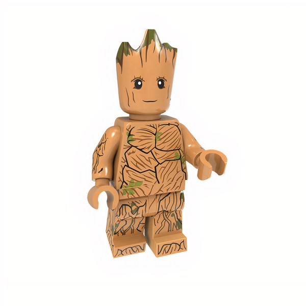 Groot (v2) Minifigure | Superhero Guardians of the Galaxy