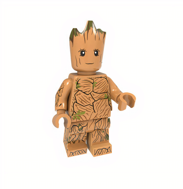 Groot (v2) Minifigure | Superhero Guardians of the Galaxy
