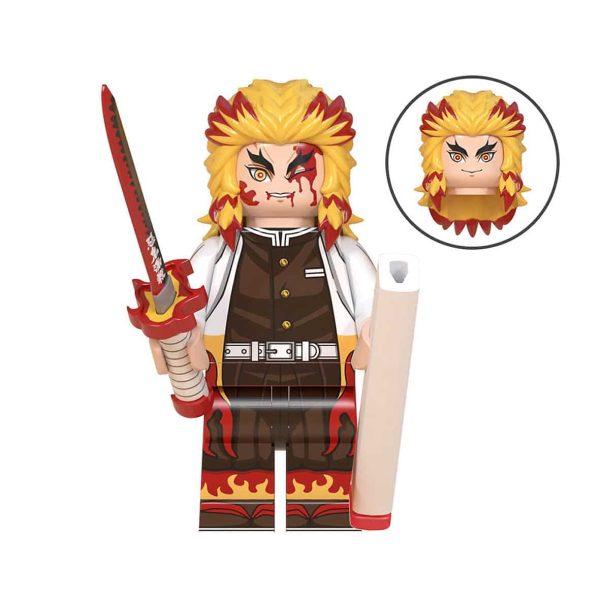Rengoku Kyojuro Minifigure | Anime Naruto