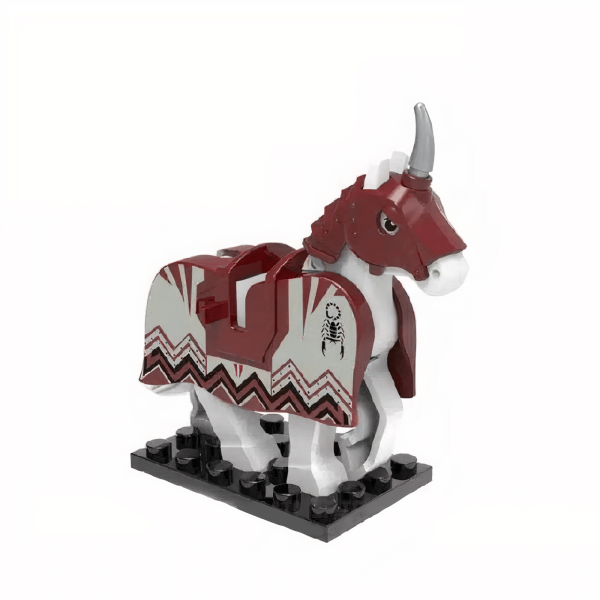 War Horse (Red) Minifigure | Custom
