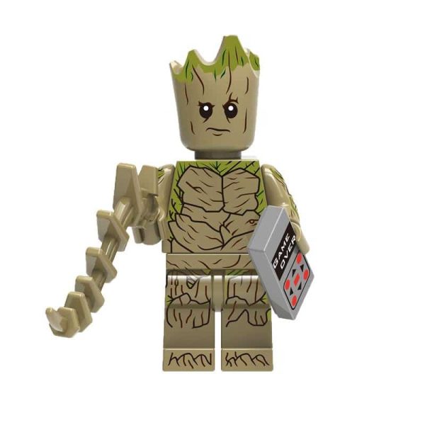 Groot Minifigure | Superhero Guardians of the Galaxy