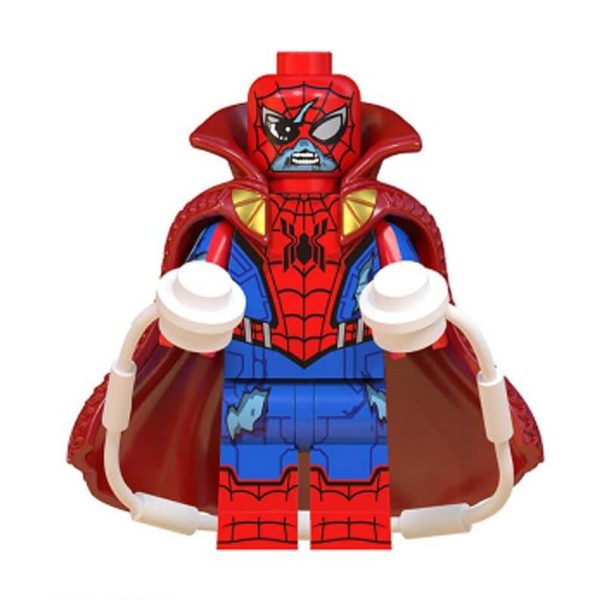Zombie Spiderman Minifigure | Superhero Spiderman