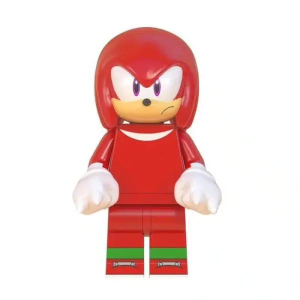 Knuckles (v2) Minifigure | Video Game Sonic