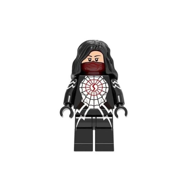 Silk Minifigure | Superhero Spiderman