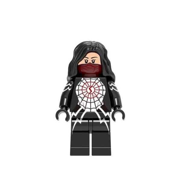 Silk Minifigure | Superhero Spiderman
