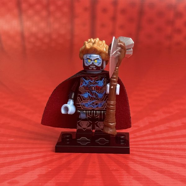 Zombie Thor Minifigure | Superhero Avengers