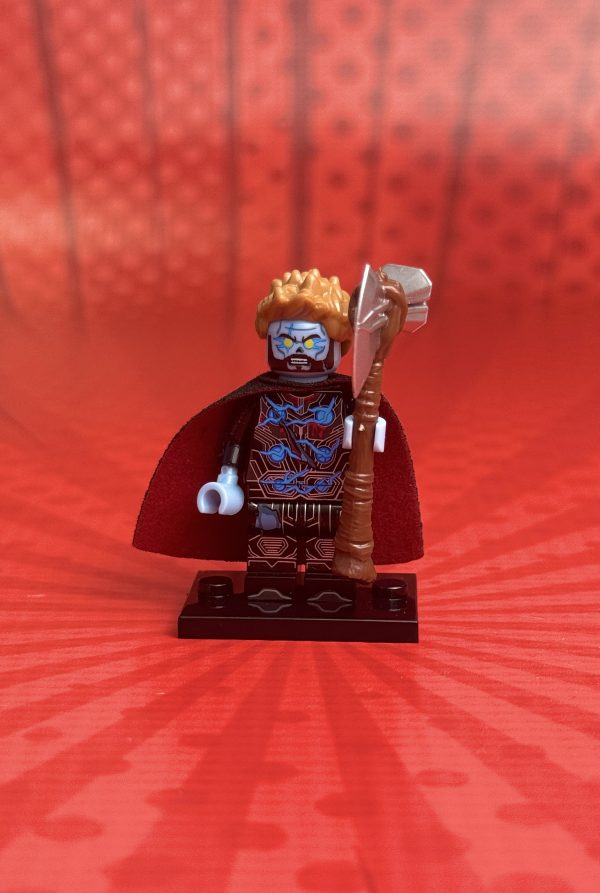 Zombie Thor Minifigure | Superhero Avengers