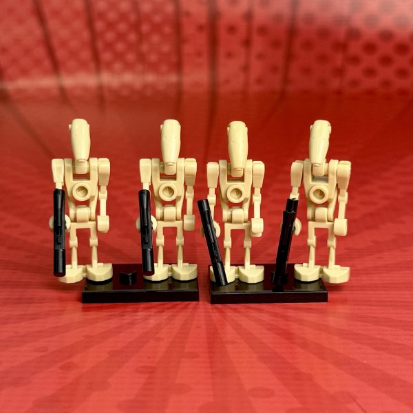 Battle Droids (4 pack) Minifigure | Star Wars