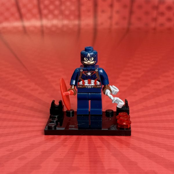 Captain America (v2) Minifigure | Superhero Avengers
