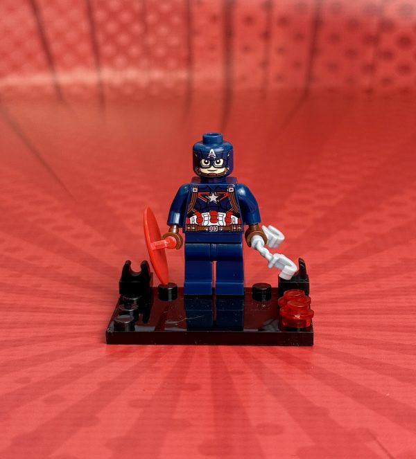 Captain America (v2) Minifigure | Superhero Avengers