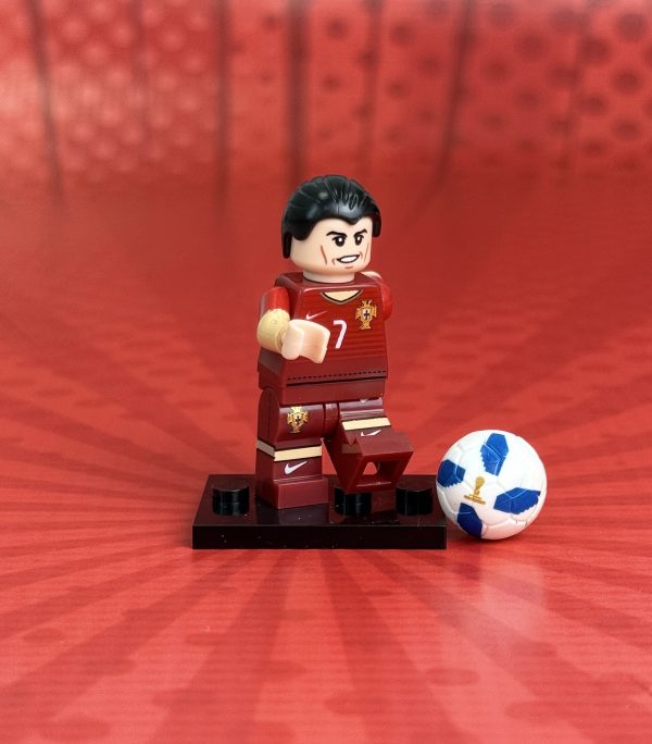 Cristiano Ronaldo Minifigure | Celeb Futbol Soccer