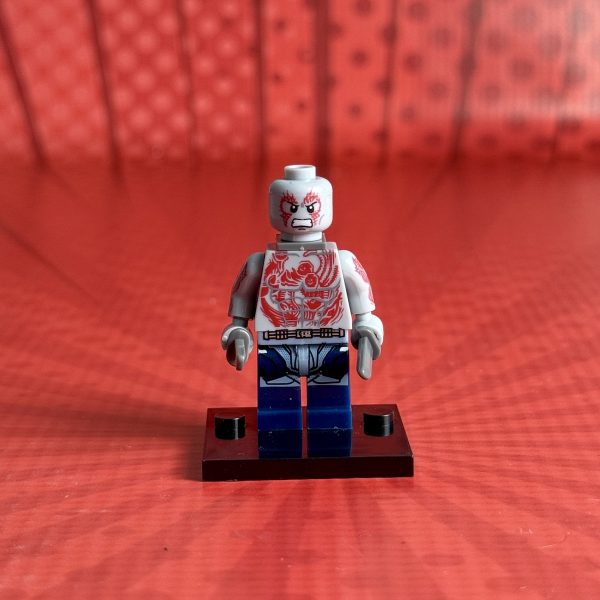 Drax Minifigure | Superhero Guardians of the Galaxy