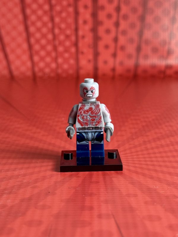 Drax Minifigure | Superhero Guardians of the Galaxy