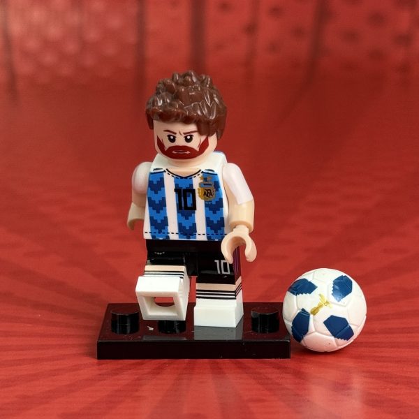 Lionel Messi Minifigure | Celeb Futbol Soccer