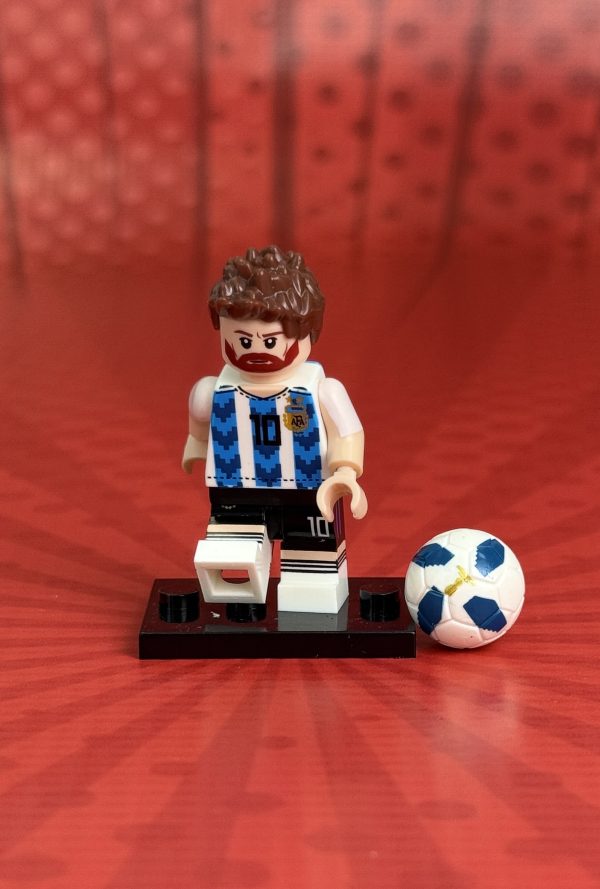 Lionel Messi Minifigure | Celeb Futbol Soccer